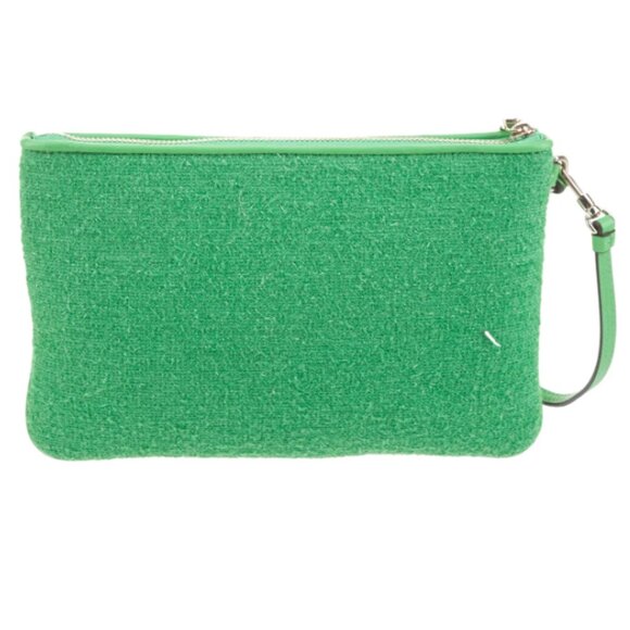 Kate Spade Tee Time Embellished Astroturf Wristlet - Picture 8 of 10